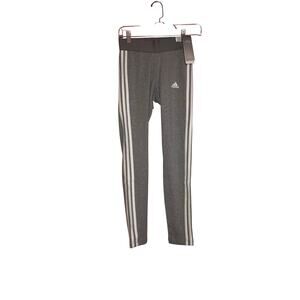 Adidas heather grey activewear leggings size small